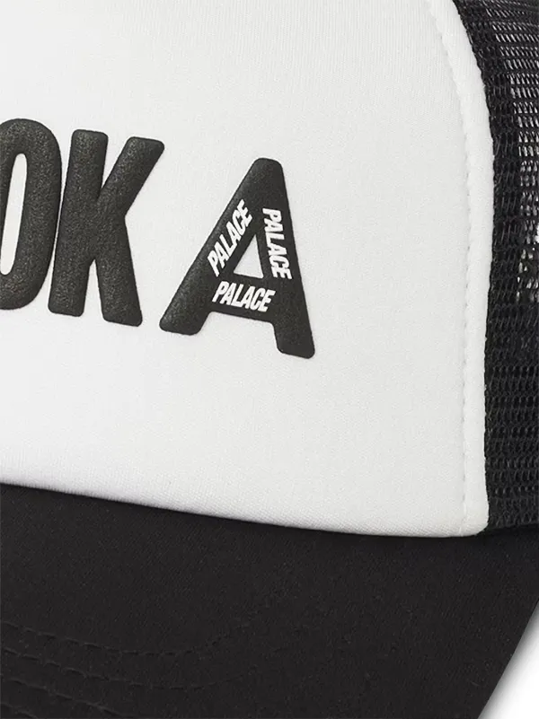 Palace Fukuoka Trucker Hat | White | FARFETCH