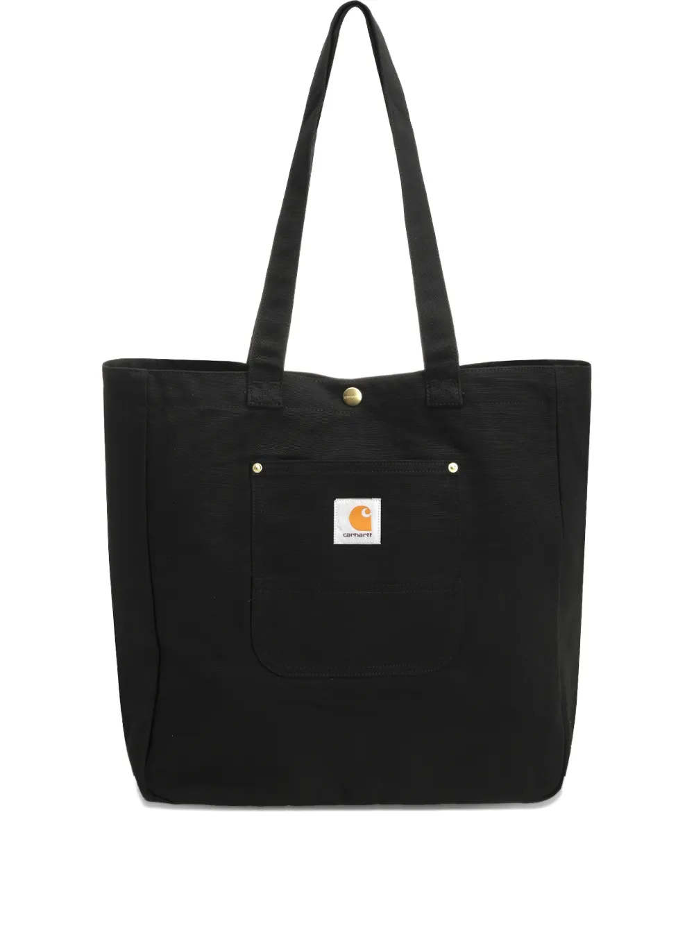 Carhartt WIP Bolsa tote Bay de canvas | Preto | Image 1