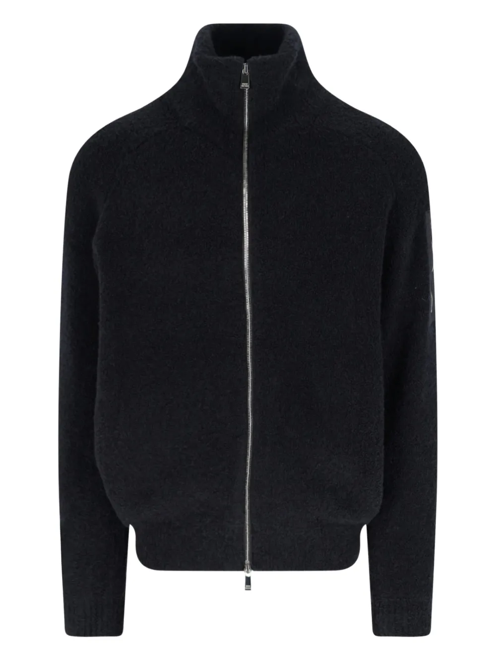 Tatras zip-up sweater | Black | Image 1