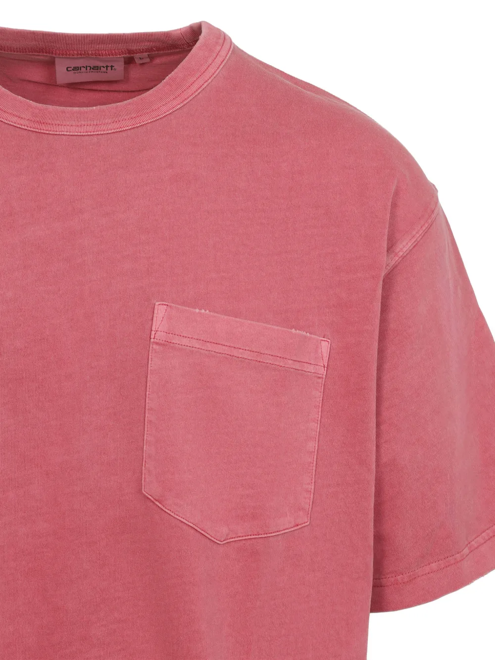 Carhartt S/s Torion Pocket-detail T-shirt In Pink