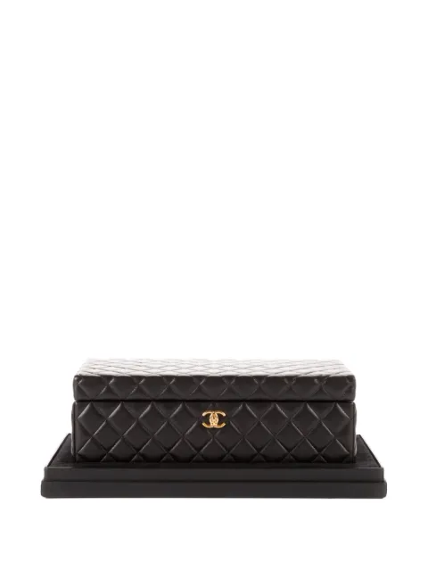CHANEL Pre-Owned joyero de piel