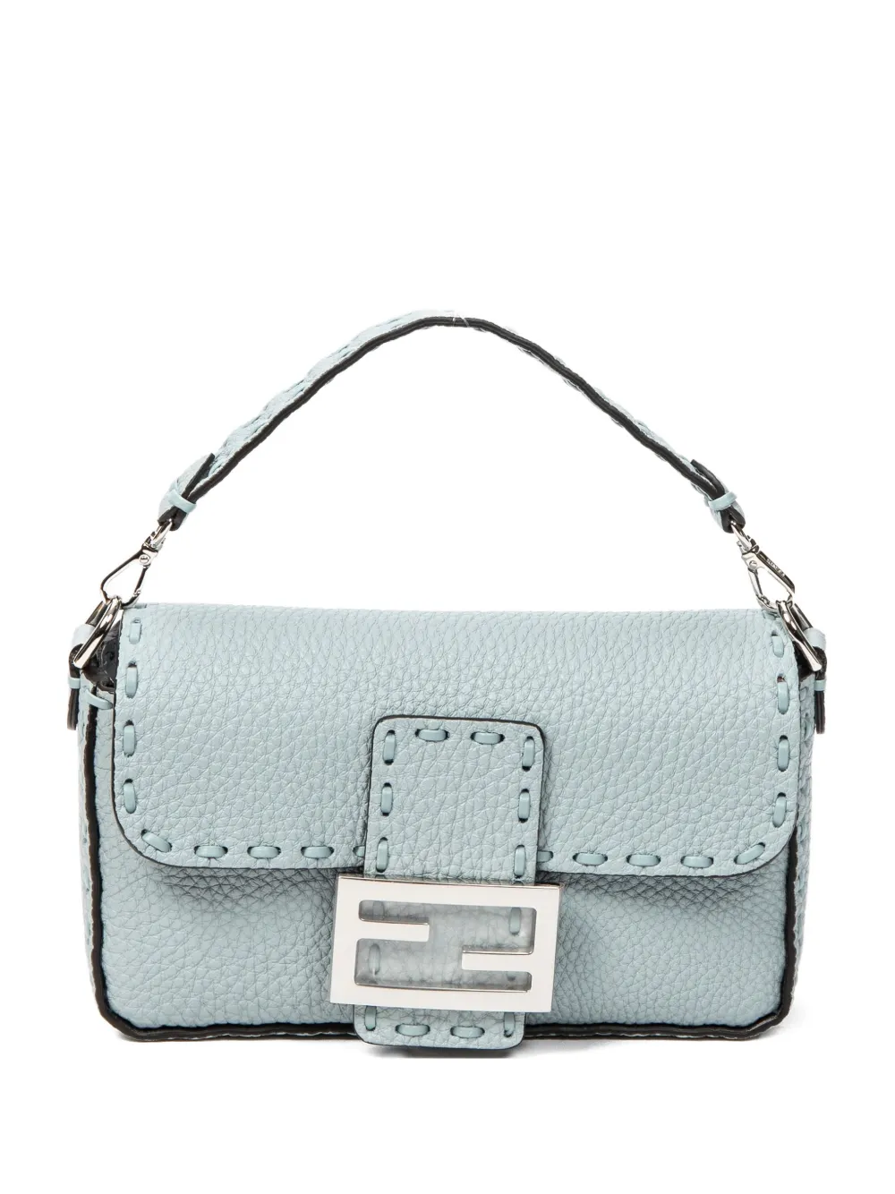 Fendi Pre-Owned Borsa tote Baguette mini - Blu