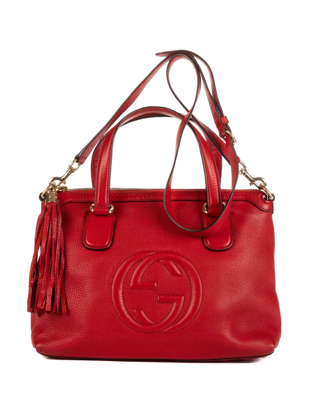 Gucci Pre-Owned Borsa tote Soho media - Rosso