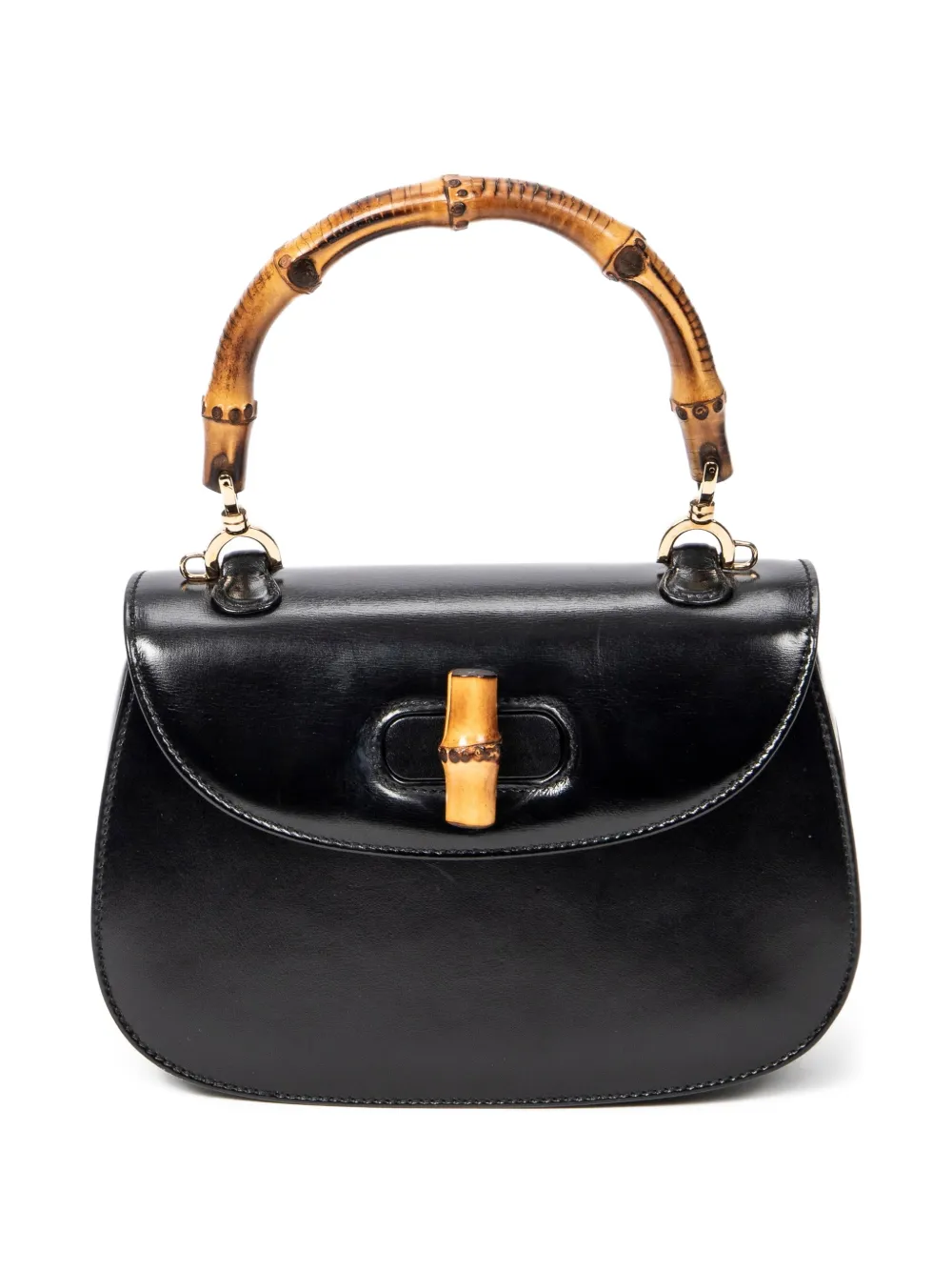 Gucci Pre-Owned Borsa tote Bamboo piccola - Marrone