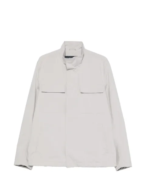 Herno high-neck chest-pocket jacket