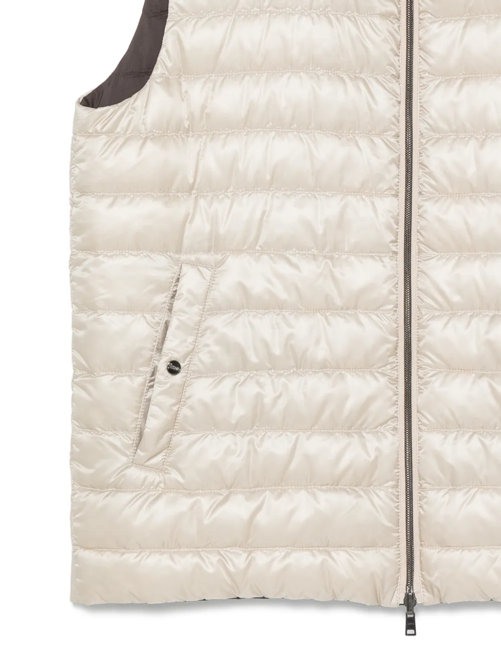 Herno Gewatteerde bodywarmer Beige