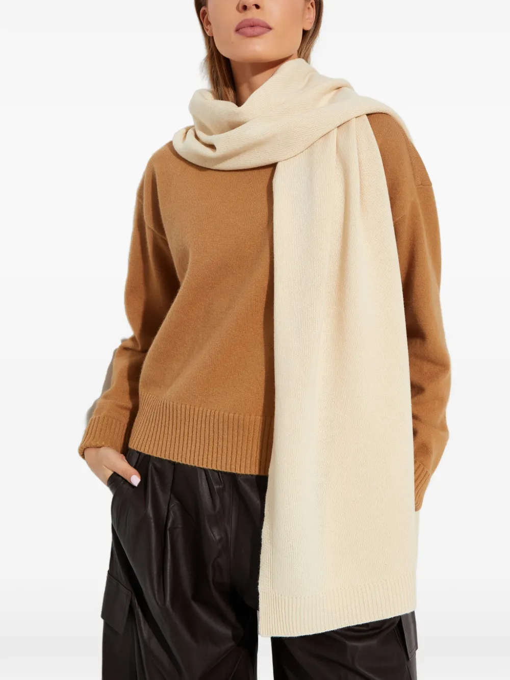 AERON Salut wool scarf - Beige