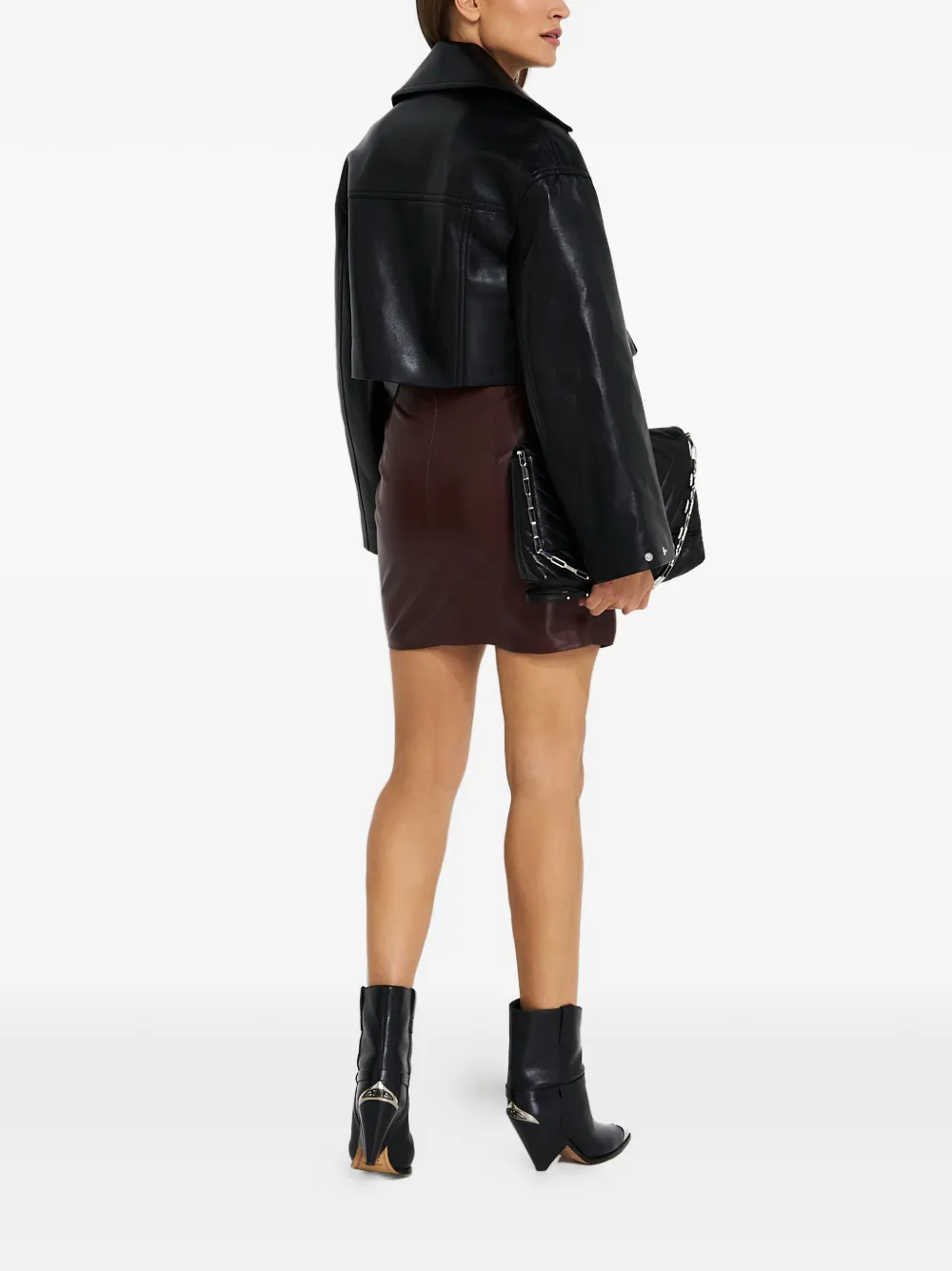 Nanushka Danija button twisted skirt | Asymmetric & Draped Skirts | Image 2