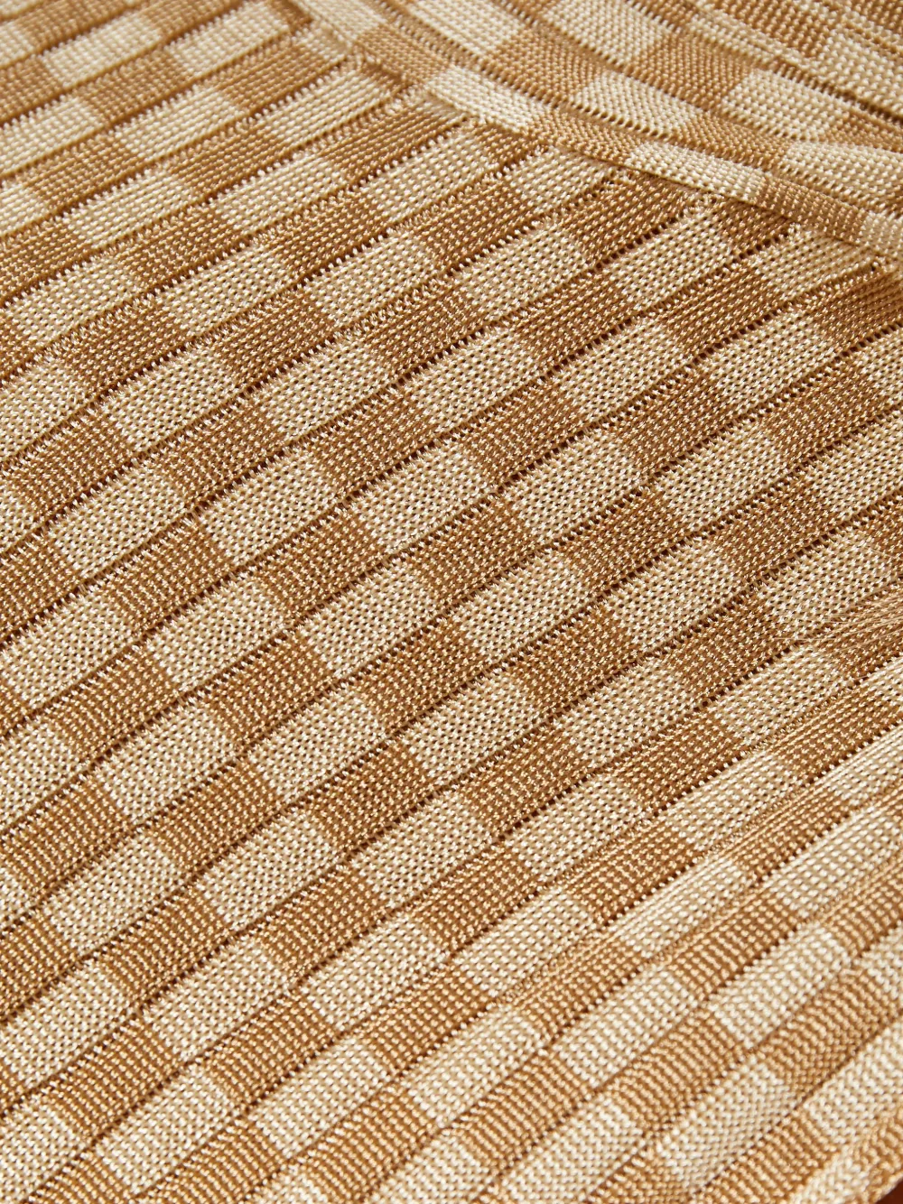 AERON Midi-jurk Beige