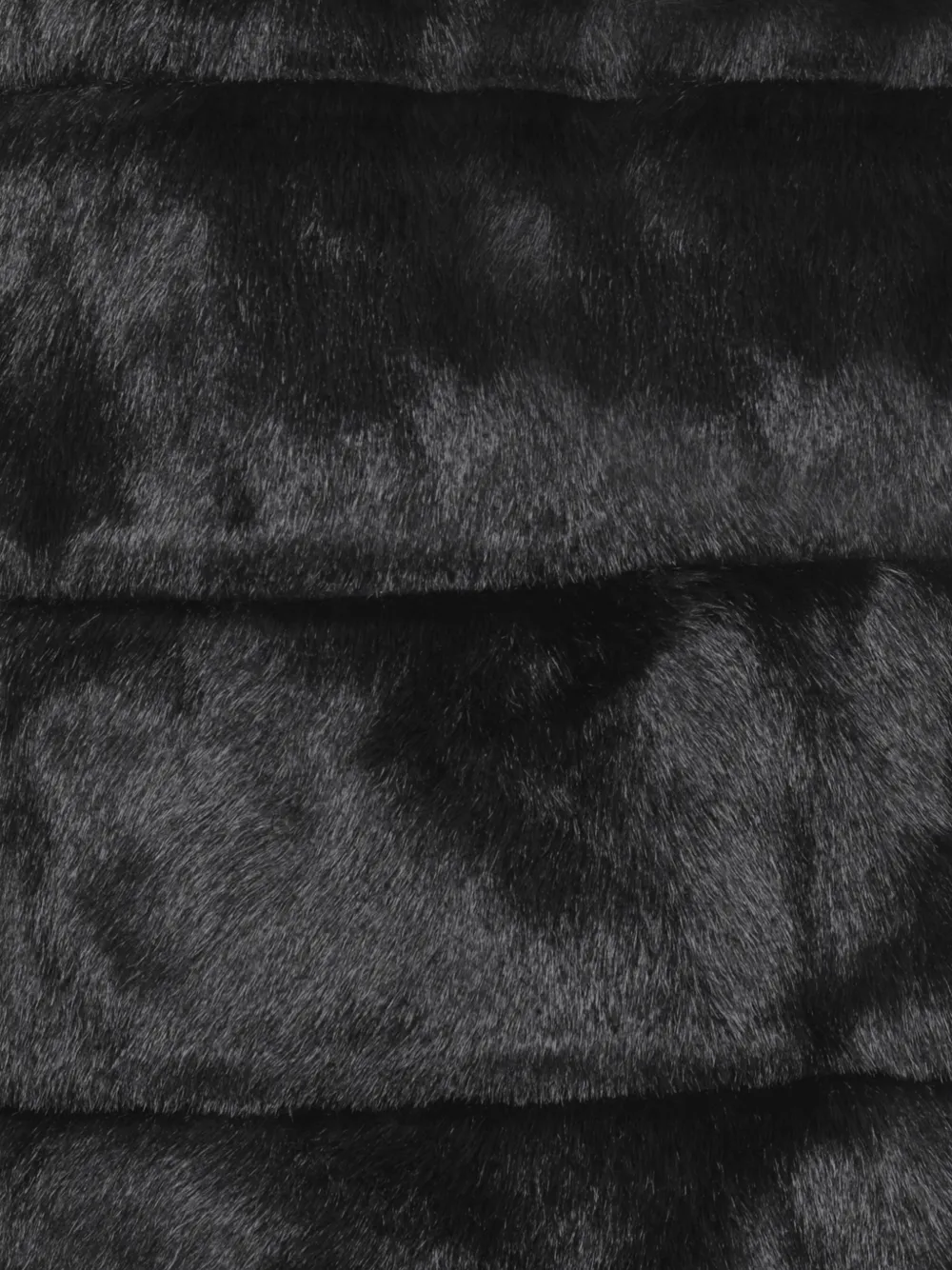 Betta Corradi High-neck Faux-fur Coat In Black