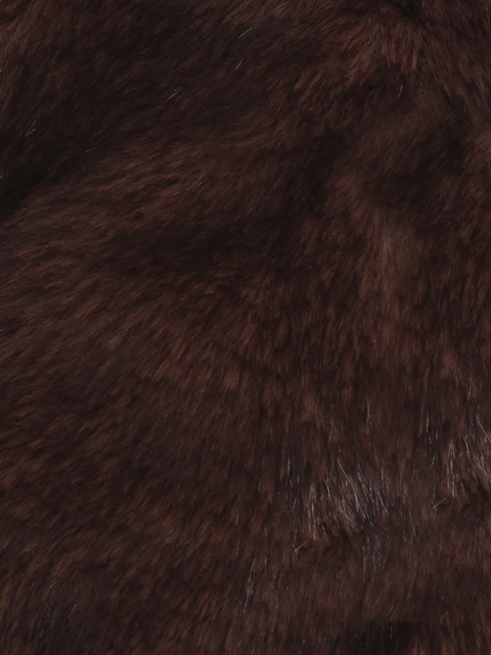 Betta Corradi Faux-fur Jacket In Brown