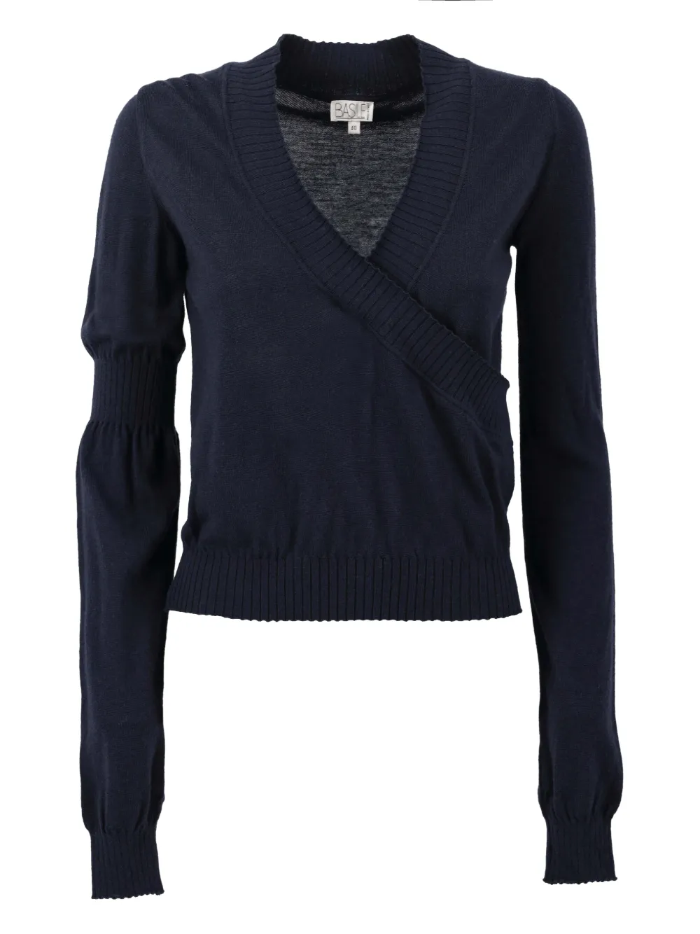 Basile Vintage suéter con cuello redondo | azul | Image 1