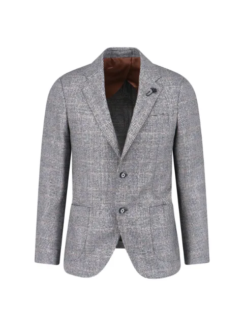 Lardini single-breasted  wool blazer