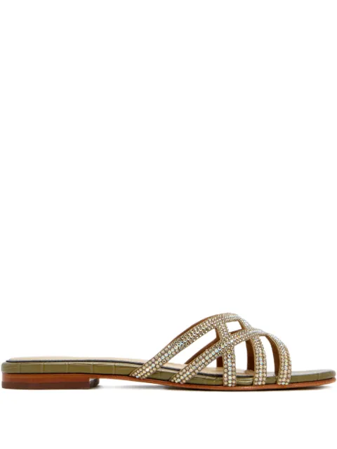 NICOLI Zuri embellished-strap sandals
