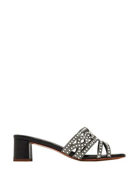 NICOLI Benat embellished block heel sandals