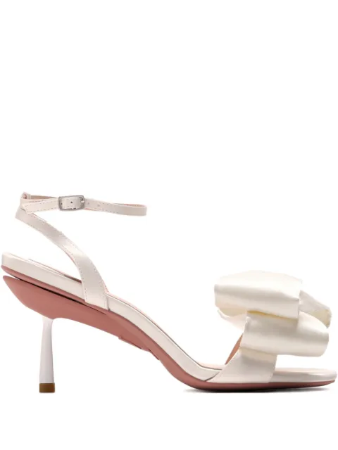 vice versa 95mm Bow ankle-strap sandals