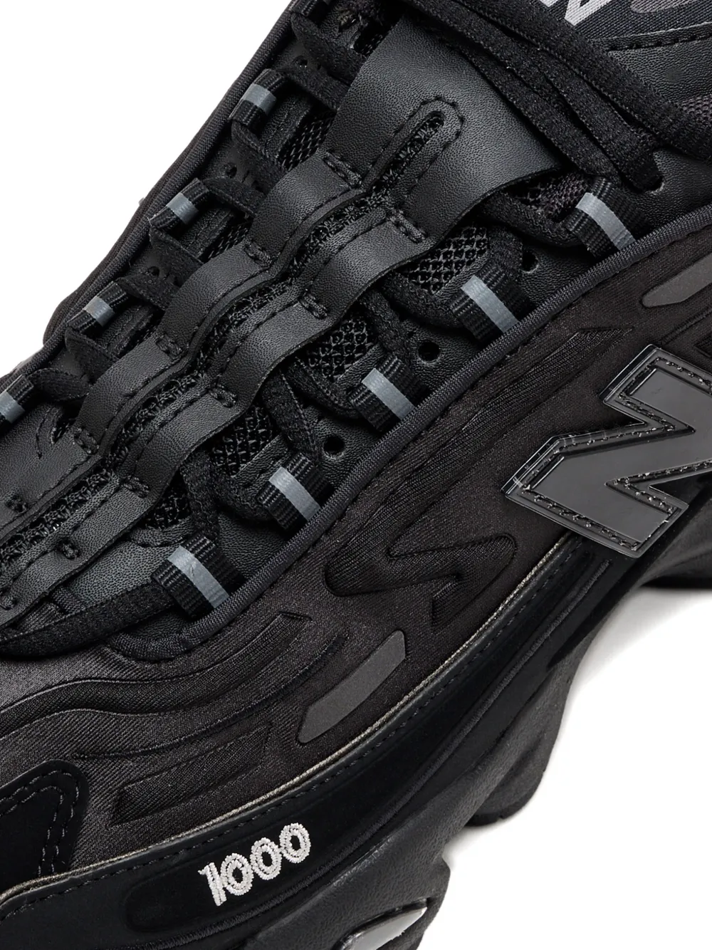 New Balance 1000D sneakers met logo Zwart