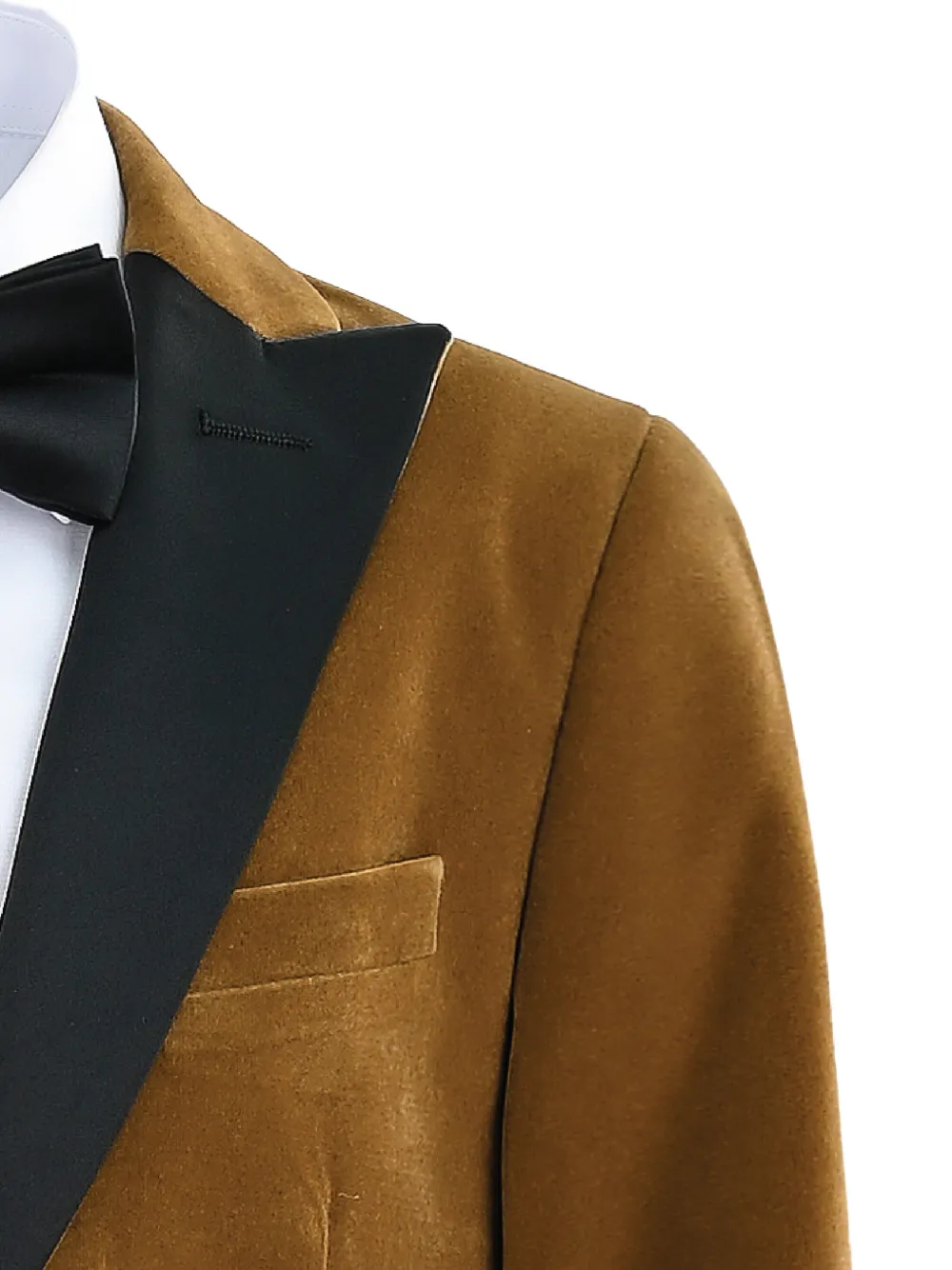  Moustache Velvet Suit - Brown 