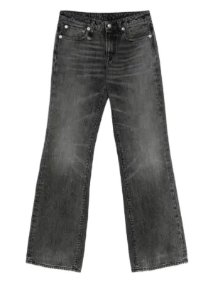 Dolce & Gabbana pressed-crease straight-leg Jeans | Black