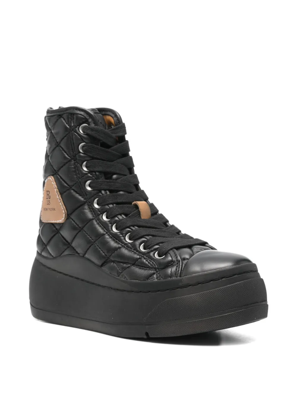 R13 Tall Kurt sneakers - Zwart