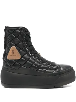 ISABEL MARANT IM3 ハイカットスニーカー | ブラック | FARFETCH JP