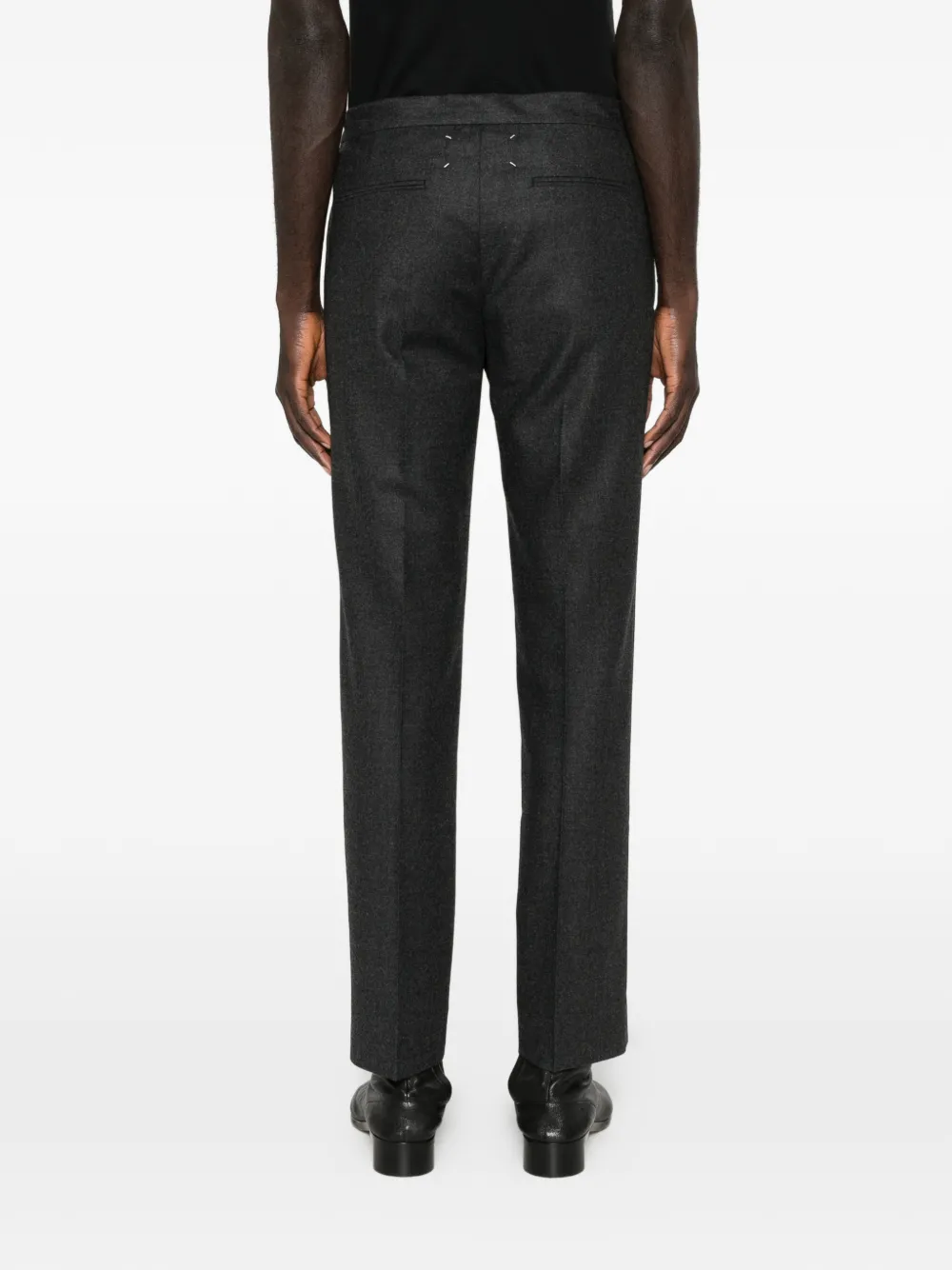 Maison Margiela Pantalon met trekkoord Grijs