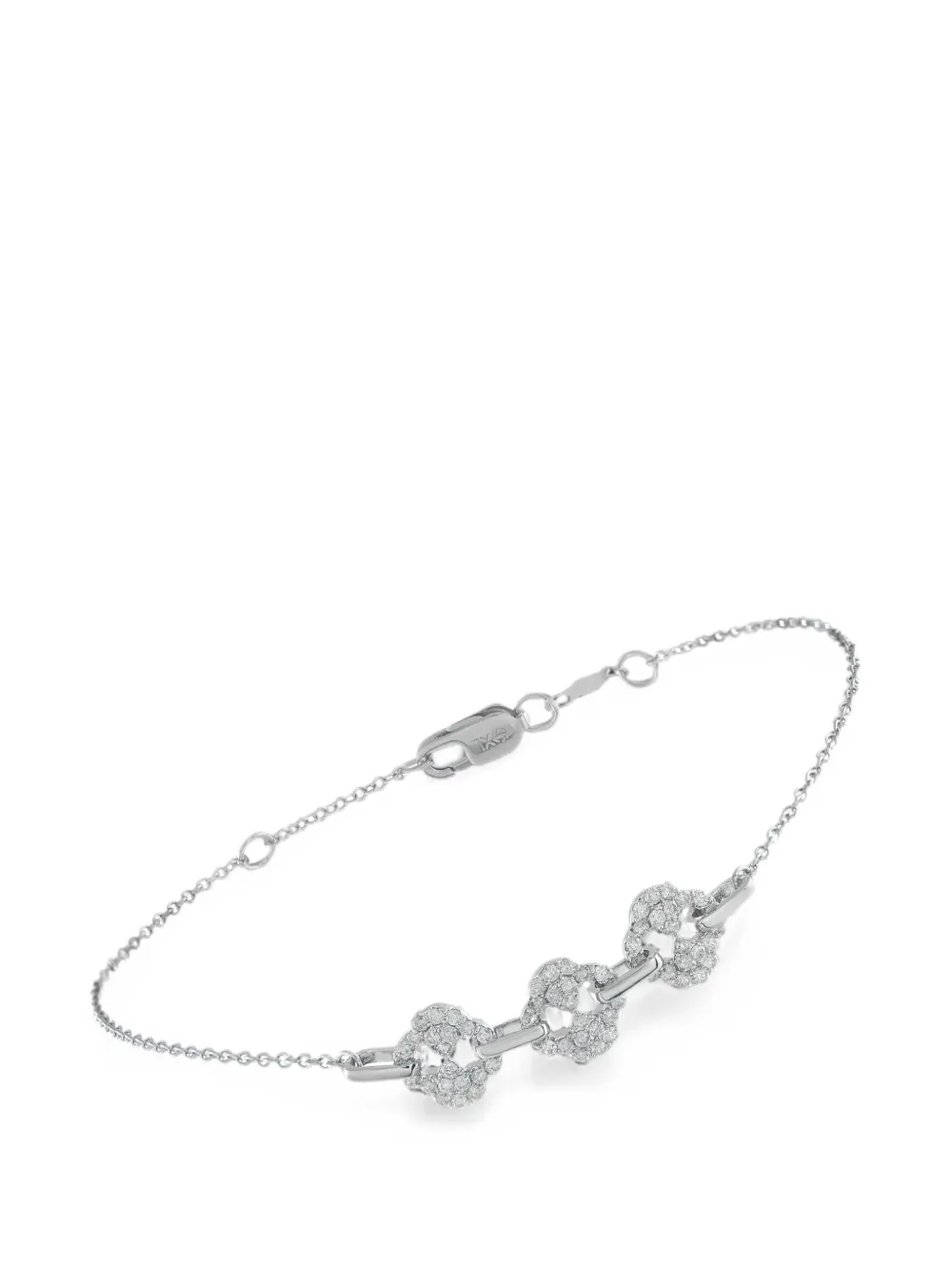 LB Exclusive 14K white gold diamond bracelet - Argento