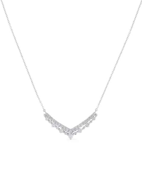 LB Exclusive V-pendant diamond necklace