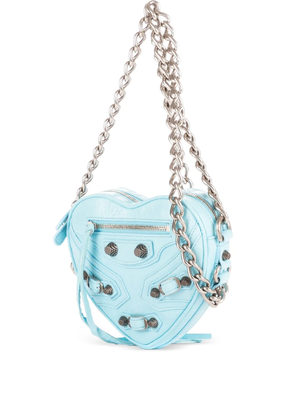 Balenciaga Pre-Owned Borsa a tracolla Le Cagole Heart mini - Blu