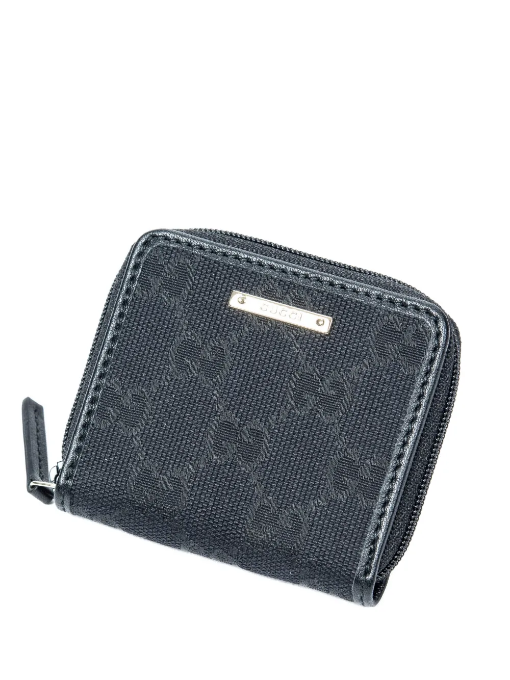 Gucci Pre-Owned cartera GG Supreme Canvas mini | negro | Image 1
