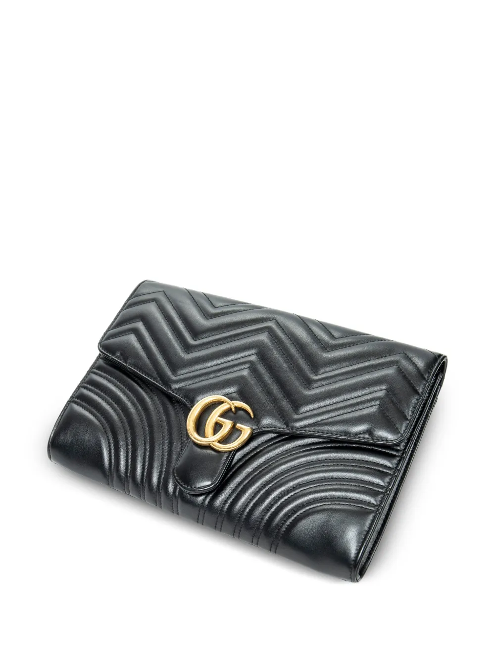 Gucci Pre-Owned Clutch GG Marmont - Nero