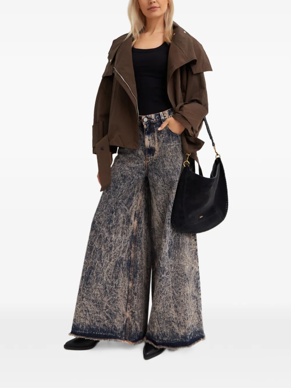 AERON chamarra asimétrica con cierre | Chamarras oversize | Image 2