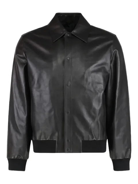 FENDI button-up leather jacket