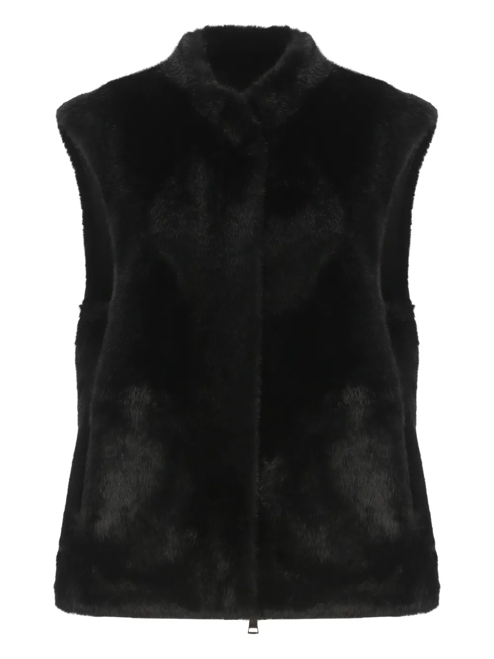 Betta Corradi chaleco de pelo artificial | negro | Image 1
