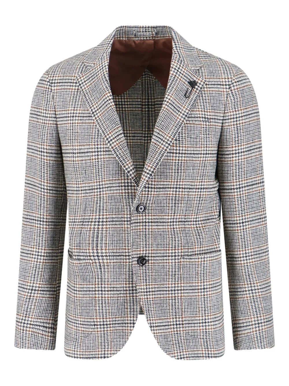 Lardini single-breasted blazer | Grey | Image 1