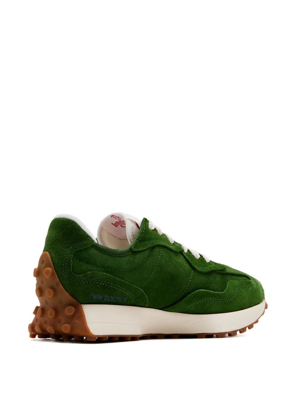 New Balance 327 suède sneakers Groen