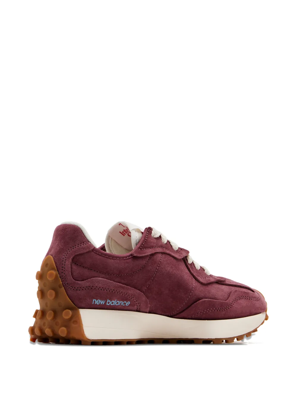 New Balance 327 sneakers met contrasterend vlak Rood