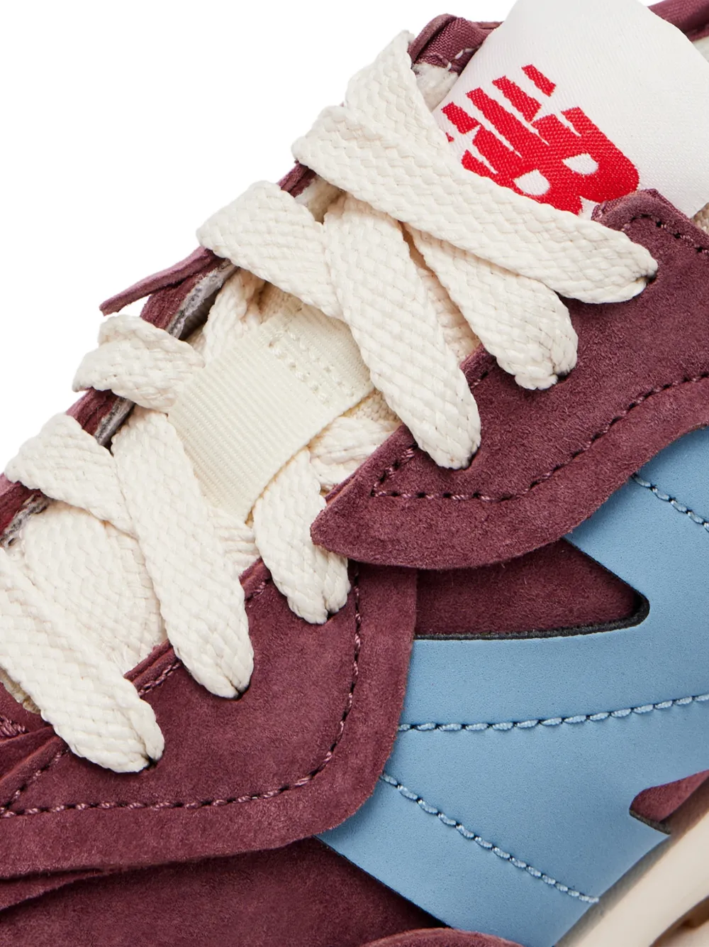 New Balance 327 sneakers met contrasterend vlak Rood