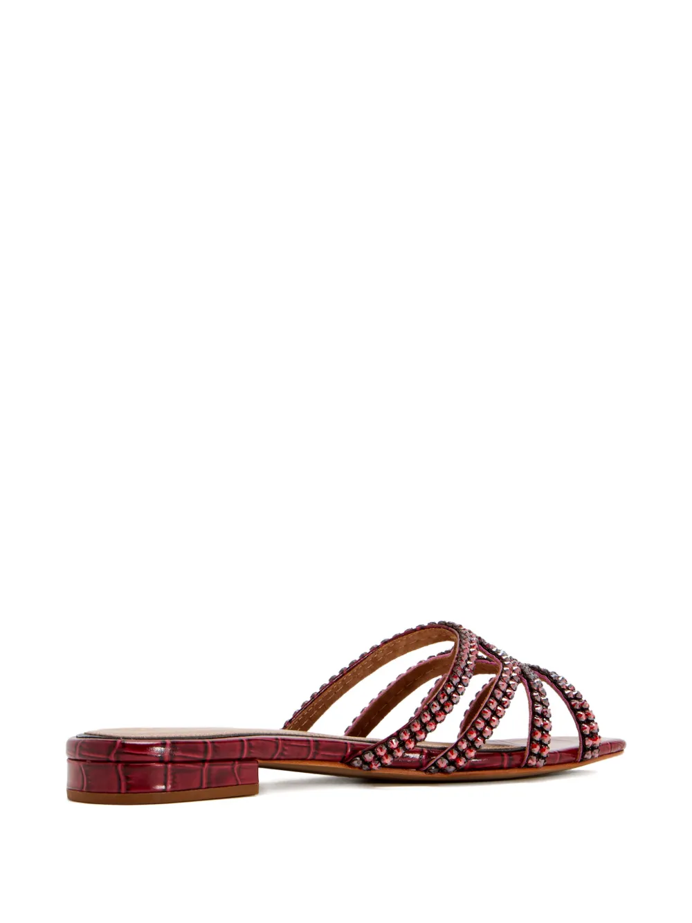 NICOLI Kalene sandalen met bandjes Rood
