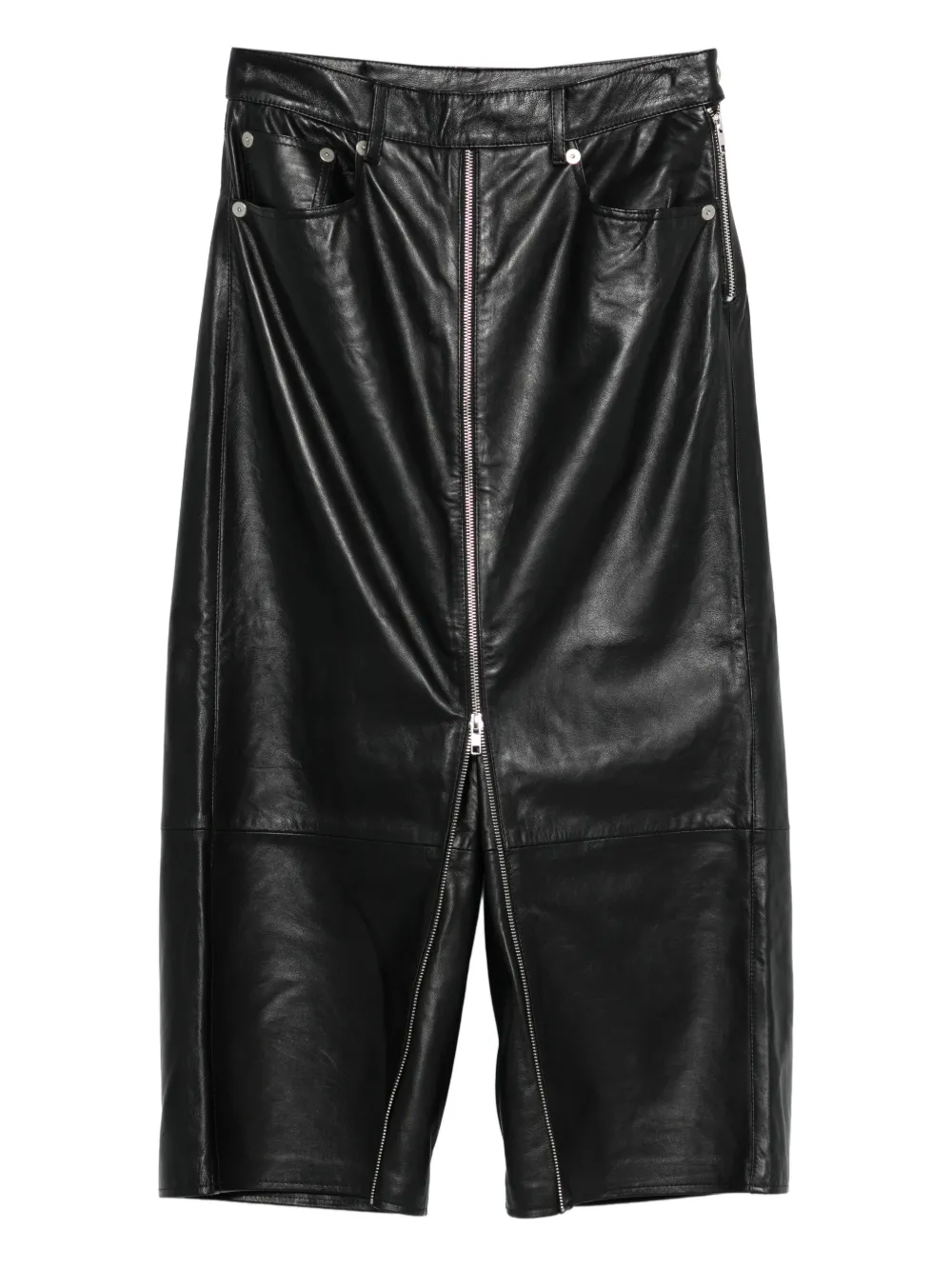 R13 zippered trousers - Nero