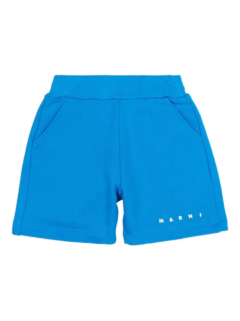 Marni Kids shorts con pretina elástica | azul | Image 1