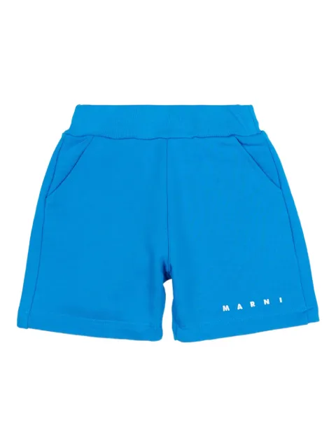 Marni Kids elasticated-waistband shorts