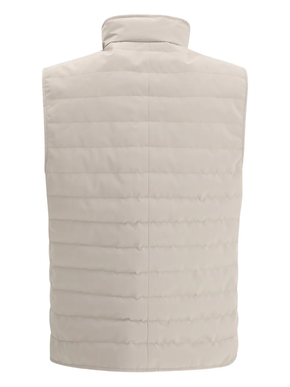 Brunello Cucinelli Colete matelassê com zíper | Coletes | Image 2