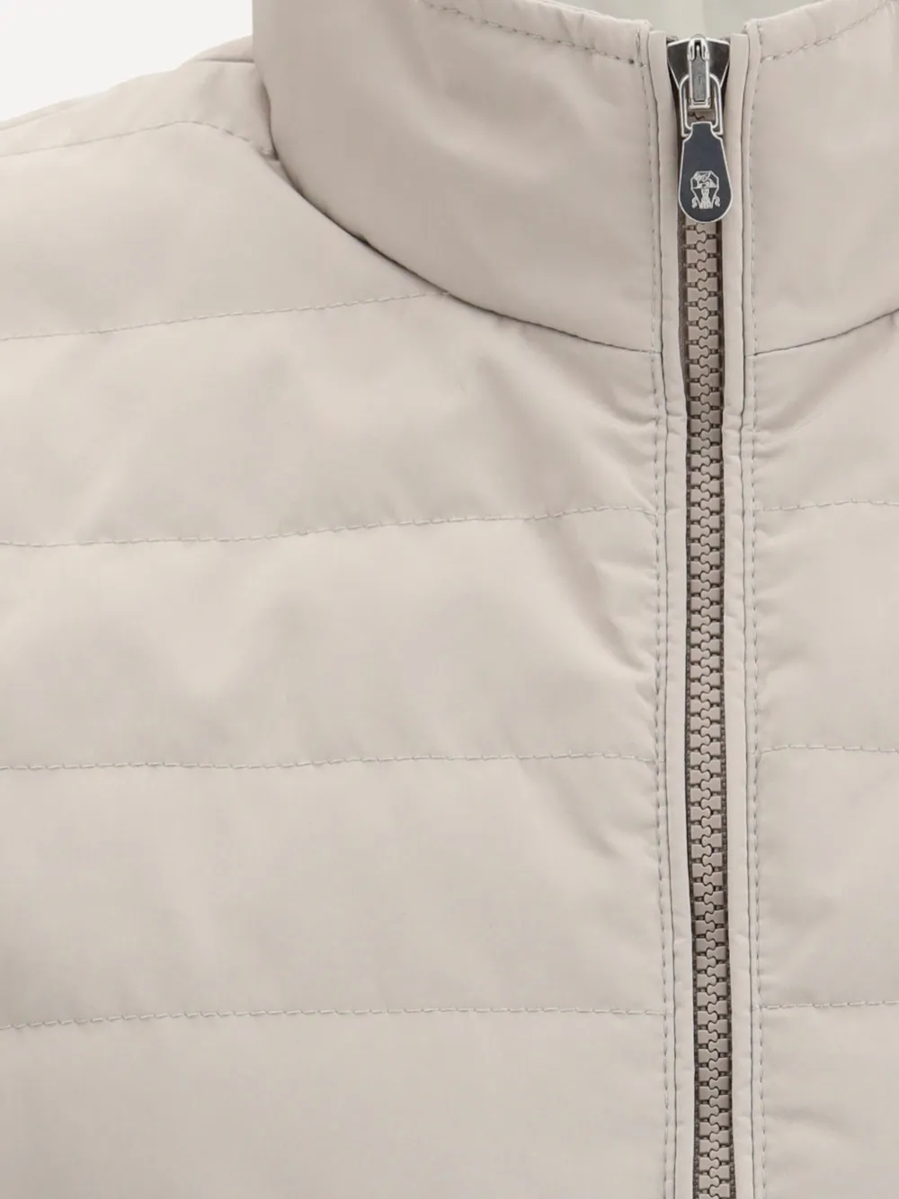 Zip Quilted Down Gilet