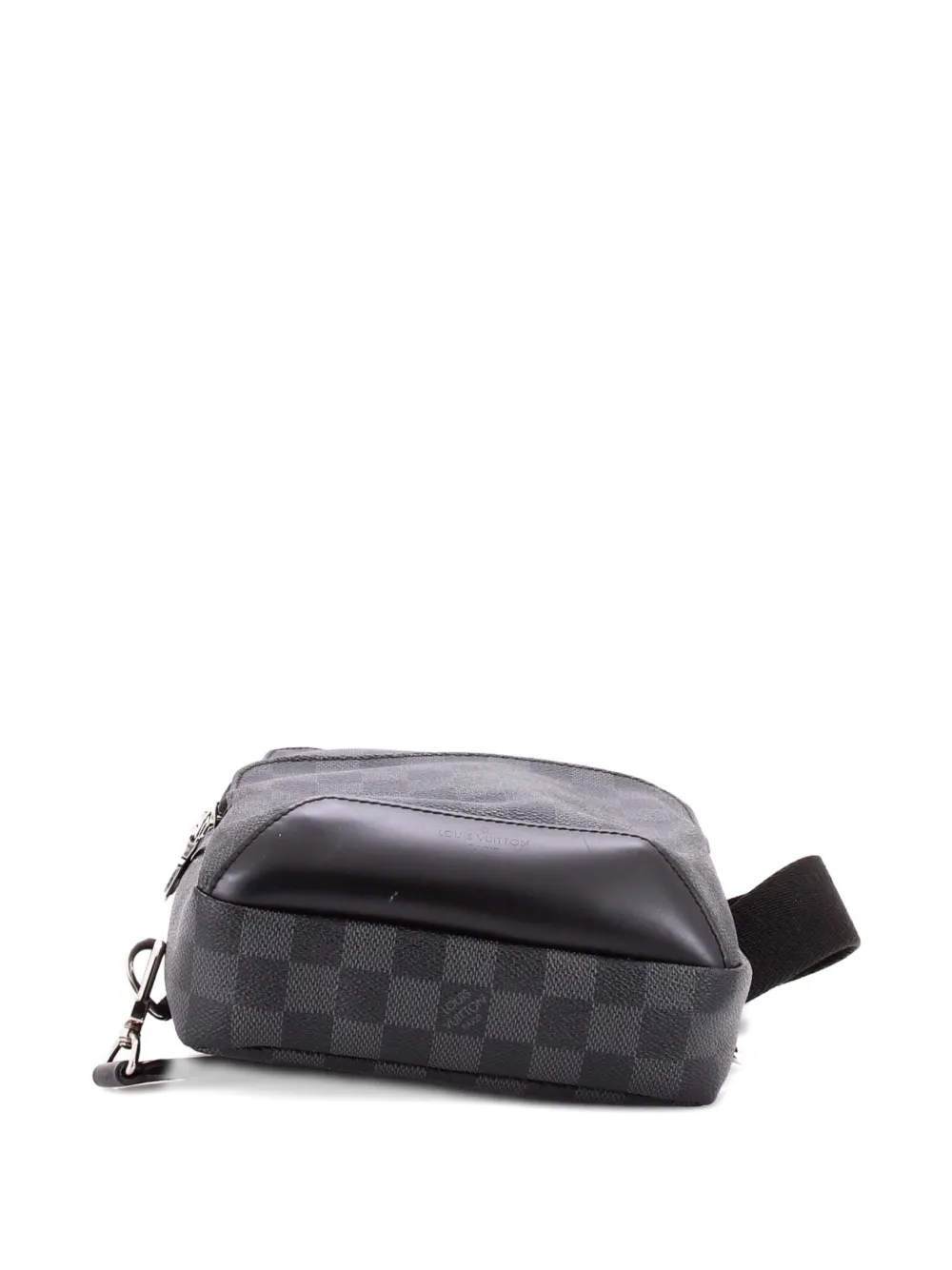 LOUIS VUITTON Pre-owned Avenue Sling Bag Damier Graphite Crossbody Bag In Black