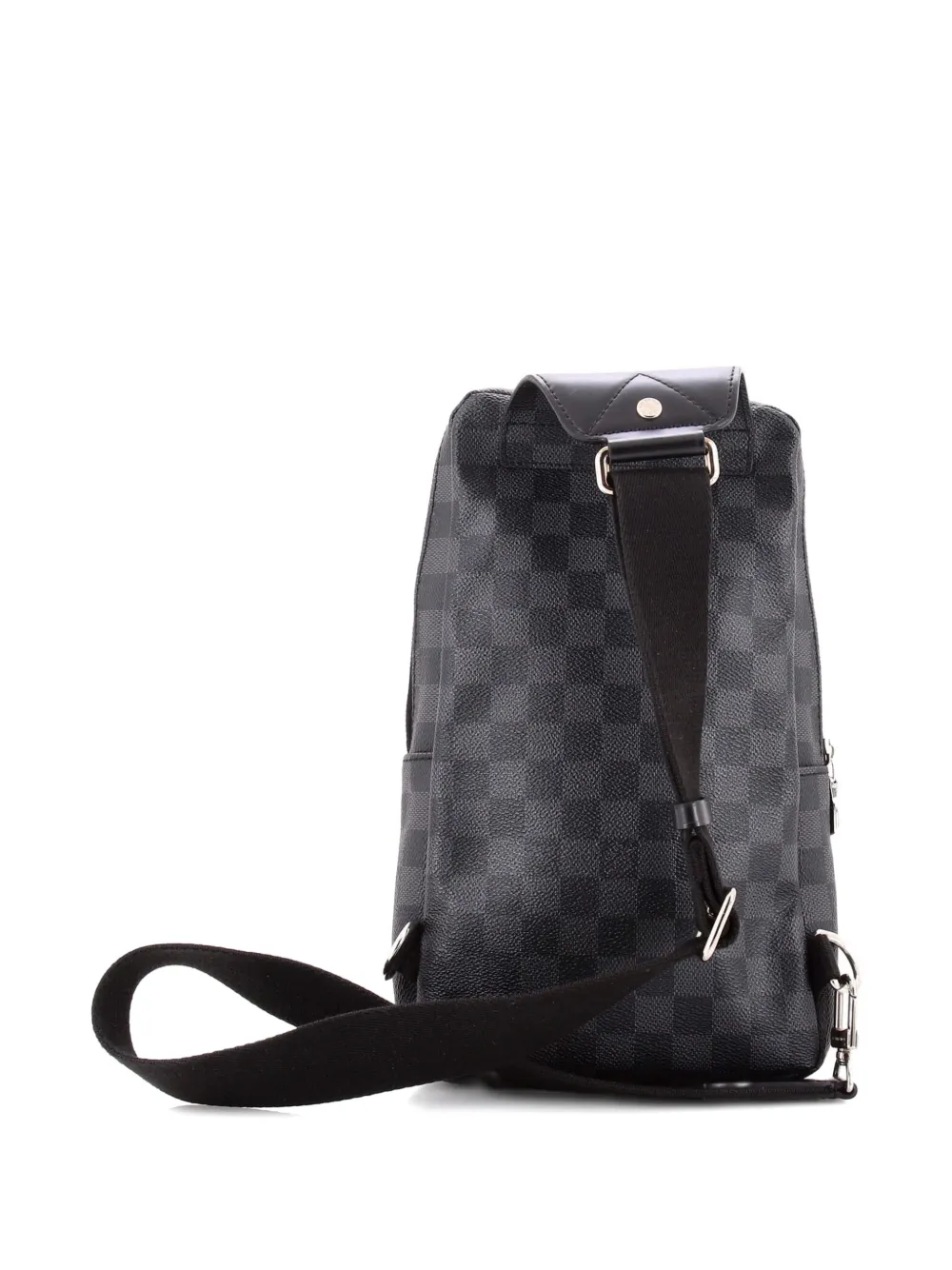 LOUIS VUITTON Pre-owned Avenue Sling Bag Damier Graphite Crossbody Bag In Black