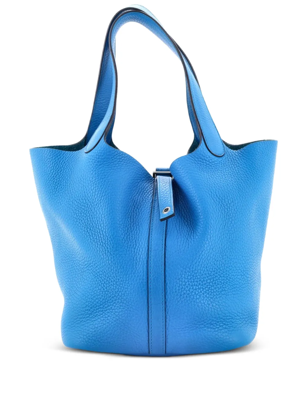 Hermès Pre-Owned Picotin Lock Bag Clemence MM bucket bag | Blue | Image 1