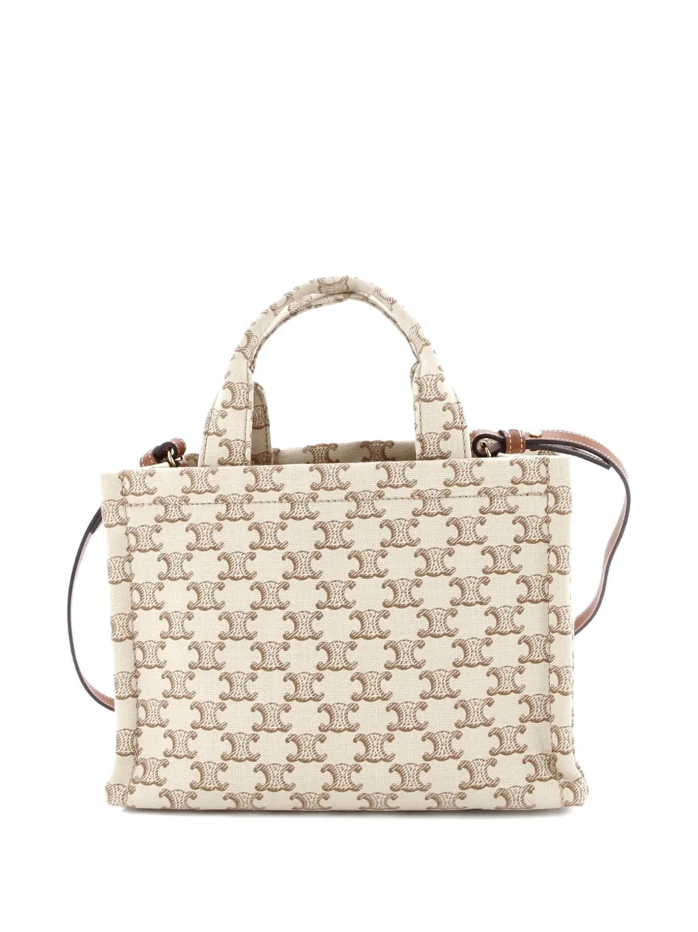 Celine Pre-Owned Cabas Thais Triomphe Printed Canvas Small tote bag | Pre-Owned | Image 2