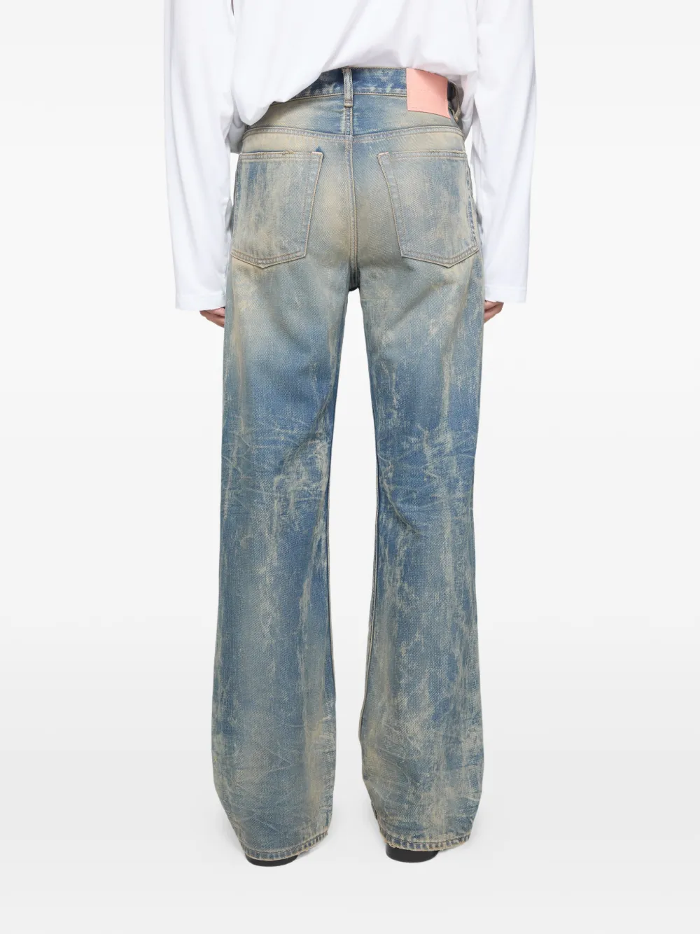 Acne Studios 2021M regular-fit jeans Blauw