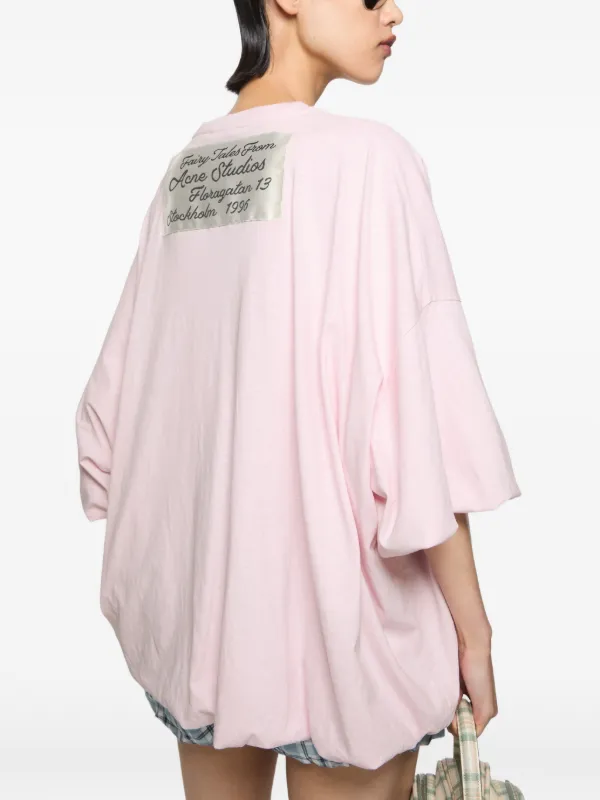Acne Studios オーバーサイズ Tシャツ | ピンク | FARFETCH JP Acne Studios オーバーサイズ Tシャツ 1996 ピンク